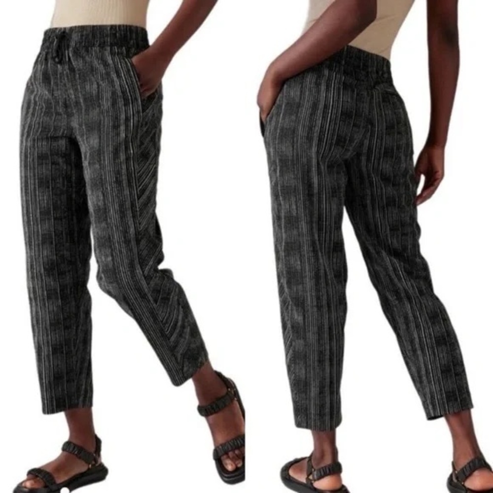 Athleta Arrival Pant Amara Stripe Size 6